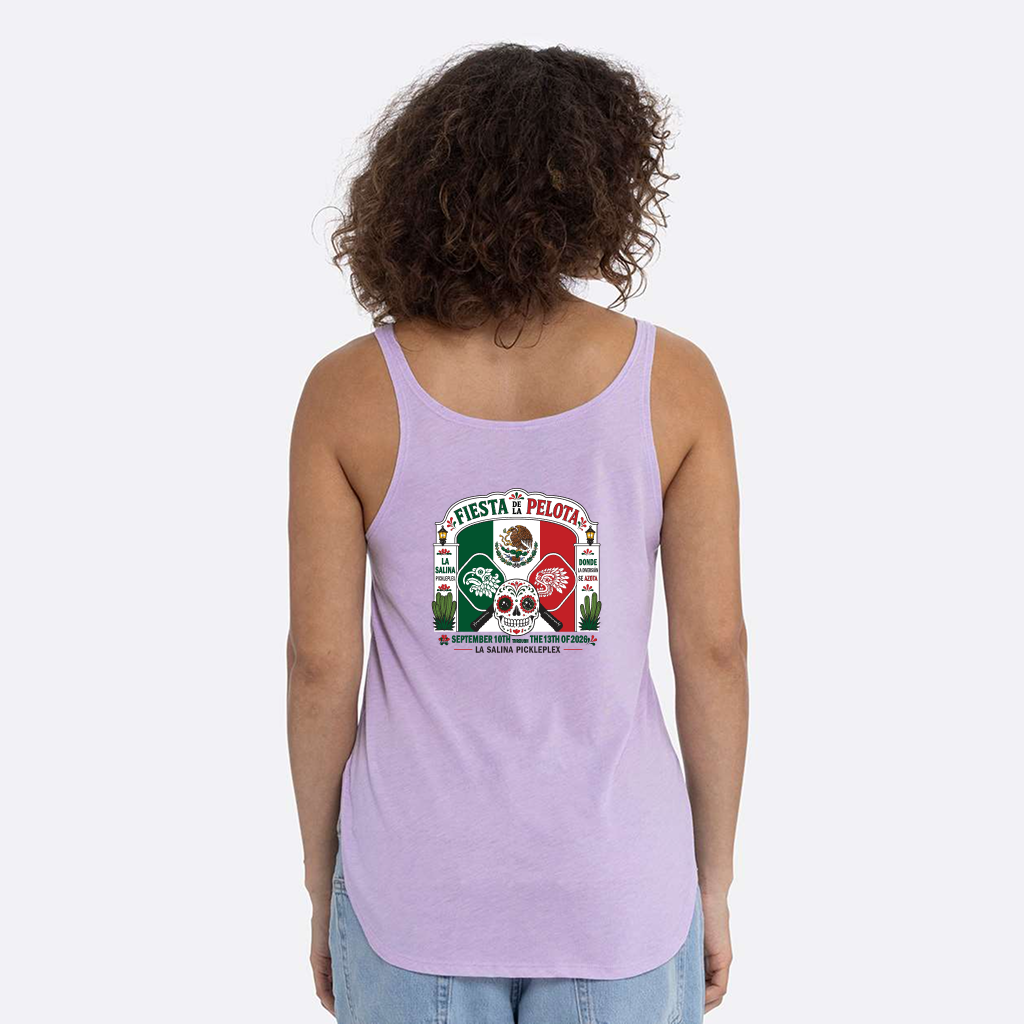 La Salina Baja California Racerback Tank Top Design 01