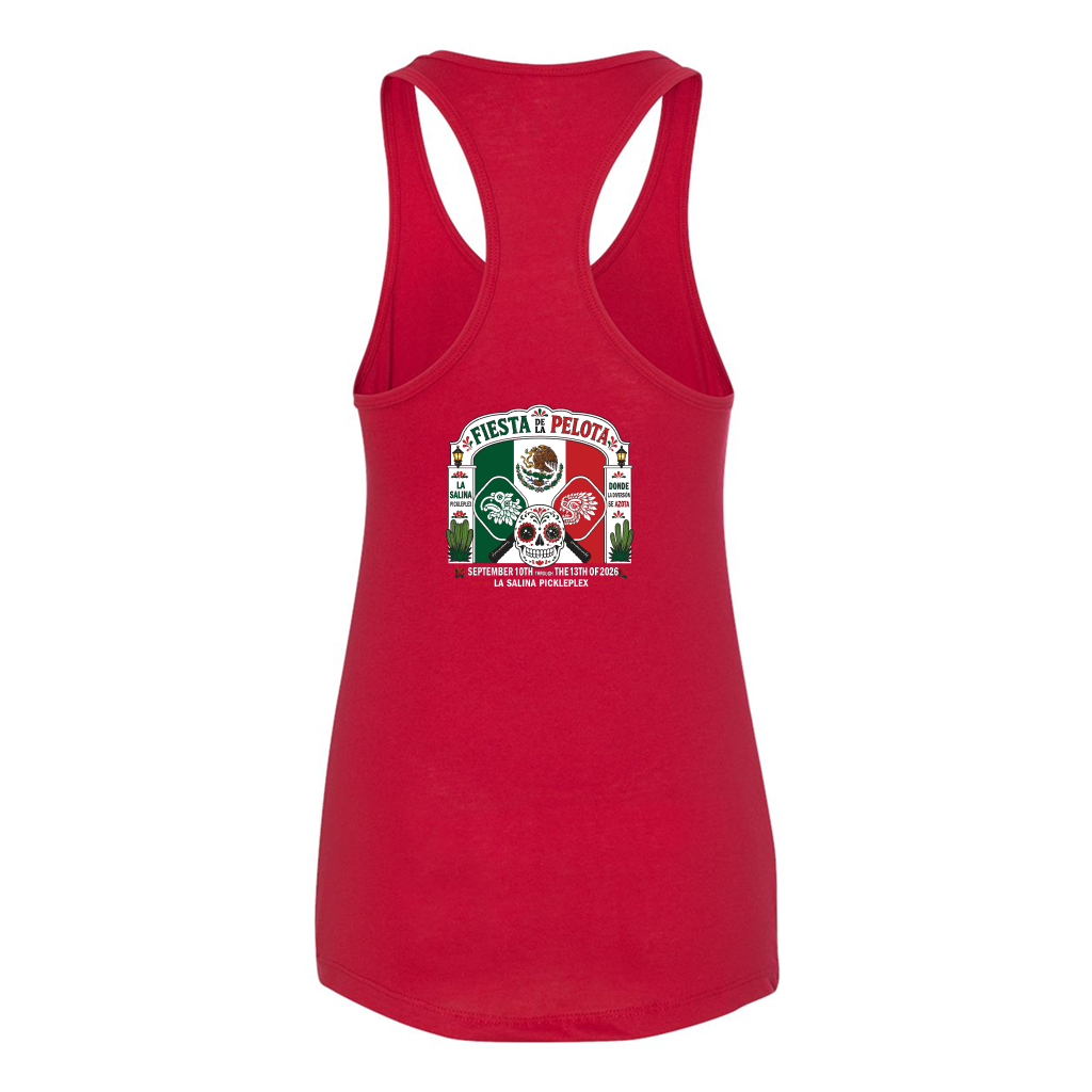 La Salina Baja California Racerback Tank Top Design 08