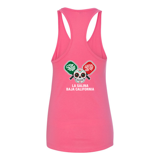 La Salina Baja California Racerback Tank Top Design 11