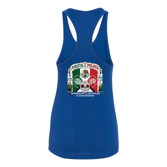 La Salina Baja California Racerback Tank Top Design 106