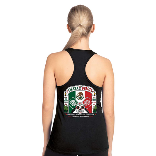 La Salina Baja California Racerback Tank Top Design 117