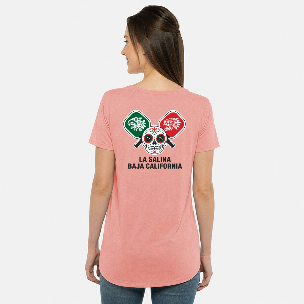 La Salina Baja California Women Tshirt Top Design 03