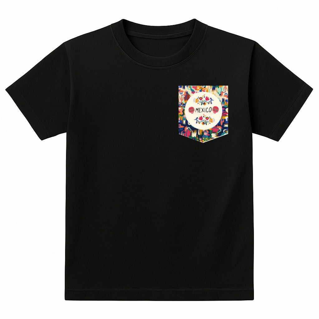 Pocket Black Tshirt 13 Design 27