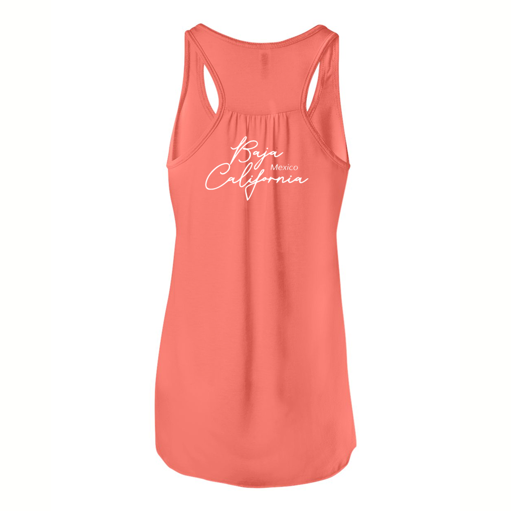 La Salina Pickleball Women's Flowy Racerback Tank Design 03
