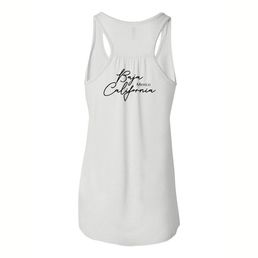 La Salina Pickleball Women's Flowy Racerback Tank Design 05