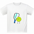 Pickleball White Tshirt Without Text Design 01
