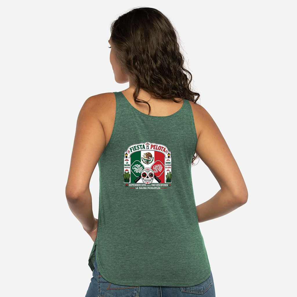La Salina Baja California Racerback Tank Top Design 02