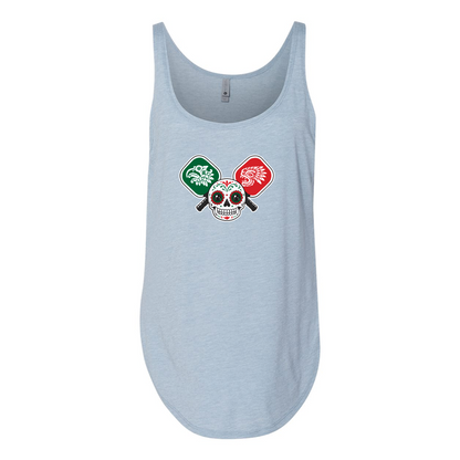 La Salina Baja California Flowy Tank Tops Design 01