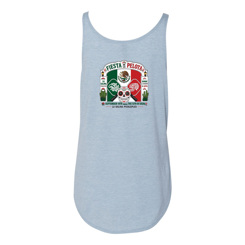 La Salina Baja California Flowy Tank Tops Design 01