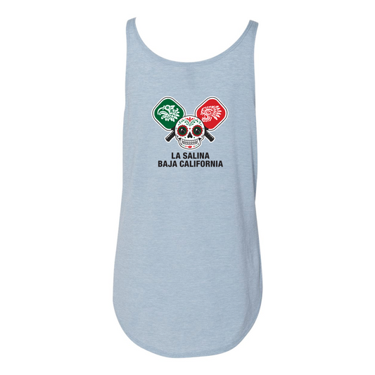 La Salina Baja California Flowy Tank Tops Design 01