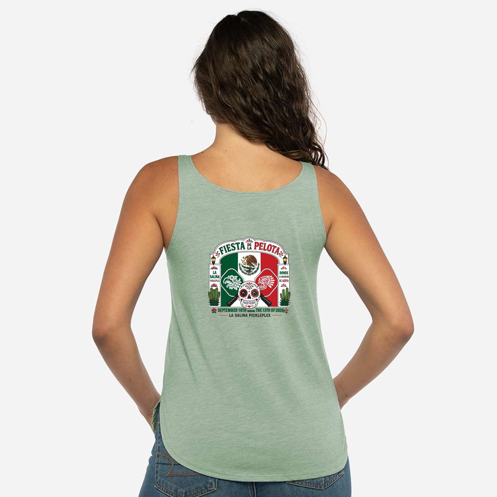 La Salina Baja California Racerback Tank Top Design 03