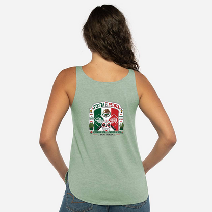 La Salina Baja California Racerback Tank Top Design 03