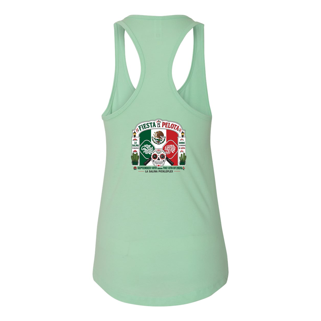 La Salina Baja California Racerback Tank Top Design 05