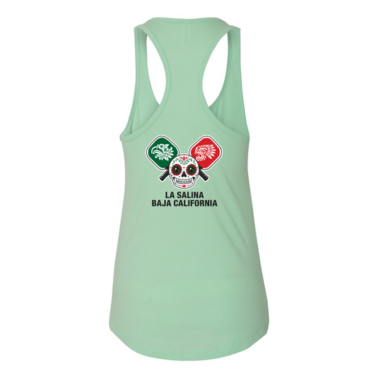 La Salina Baja California Racerback Tank Top Design 05