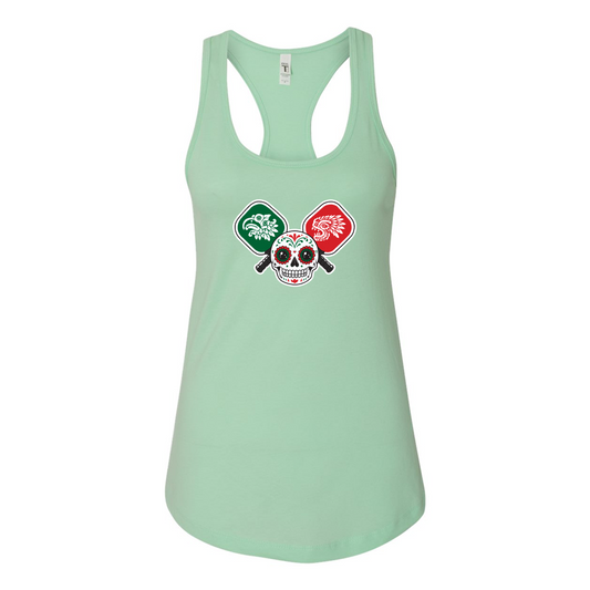 La Salina Baja California Racerback Tank Top Design 05
