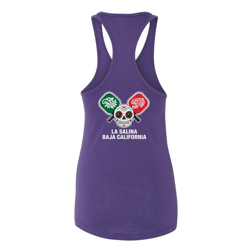 La Salina Baja California Racerback Tank Top Design 06