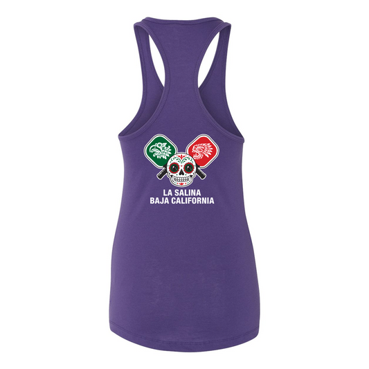 La Salina Baja California Racerback Tank Top Design 06