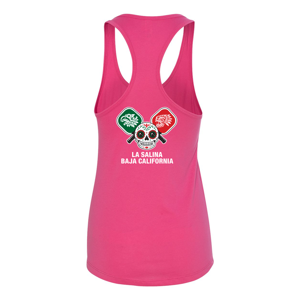 La Salina Baja California Racerback Tank Top Design 07