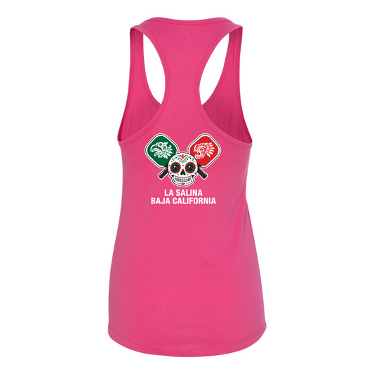 La Salina Baja California Racerback Tank Top Design 07