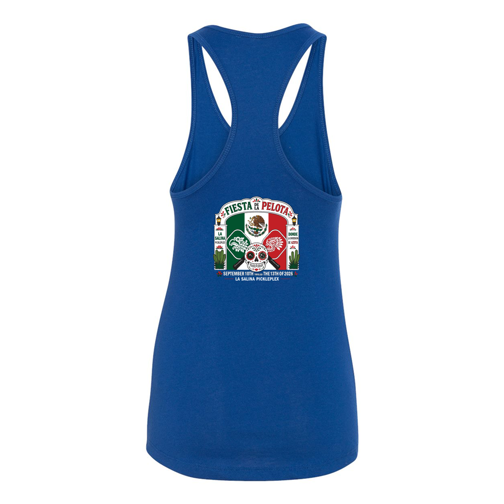 La Salina Baja California Racerback Tank Top Design 09
