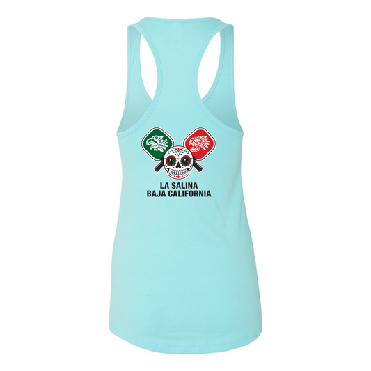 La Salina Baja California Racerback Tank Top Design 10