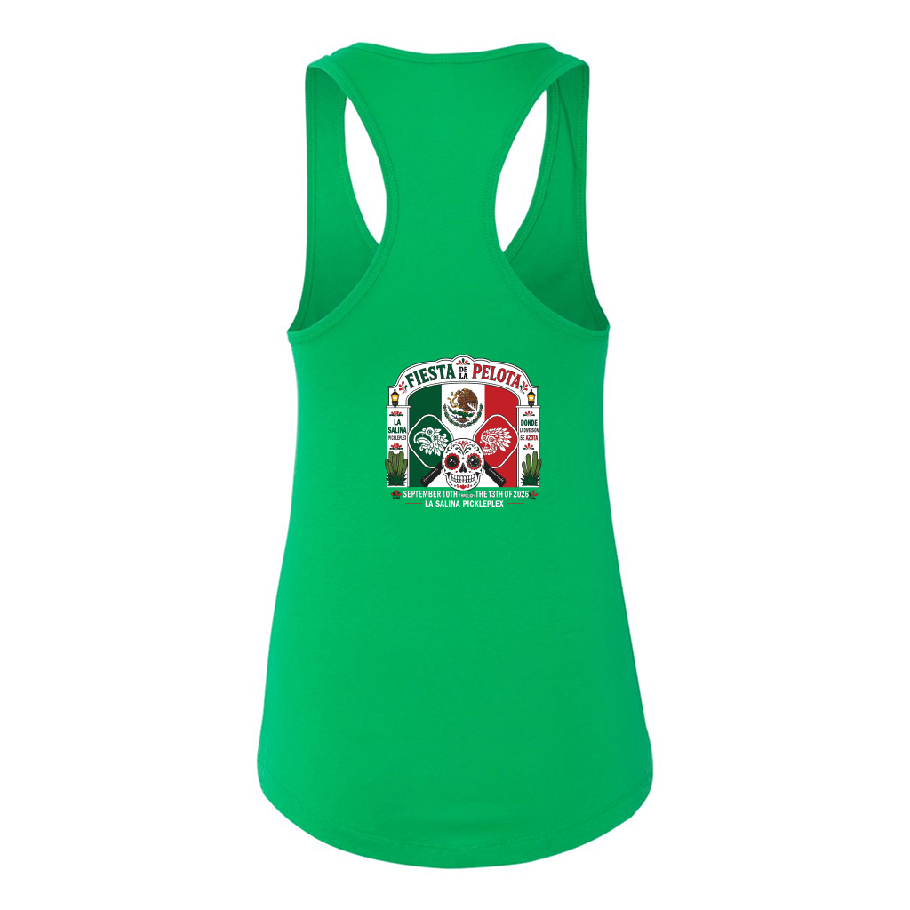 La Salina Baja California Racerback Tank Top Design 12