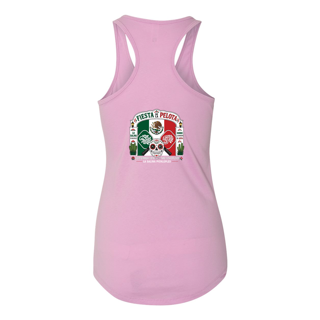 La Salina Baja California Racerback Tank Top Design 14