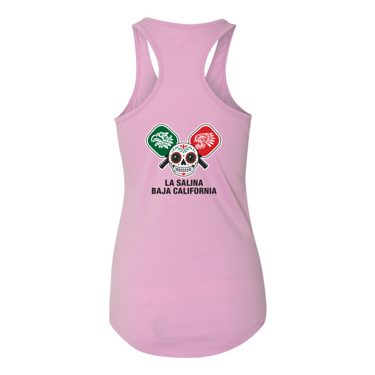 La Salina Baja California Racerback Tank Top Design 14