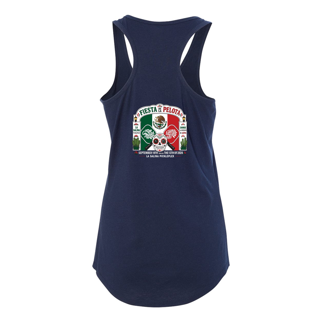 La Salina Baja California Racerback Tank Top Design 15