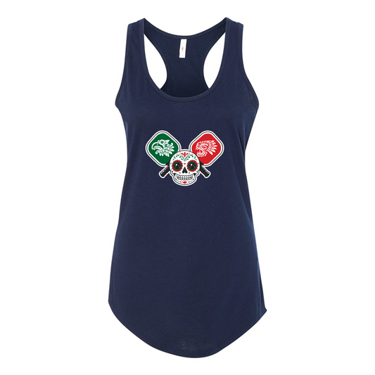 La Salina Baja California Racerback Tank Top Design 15