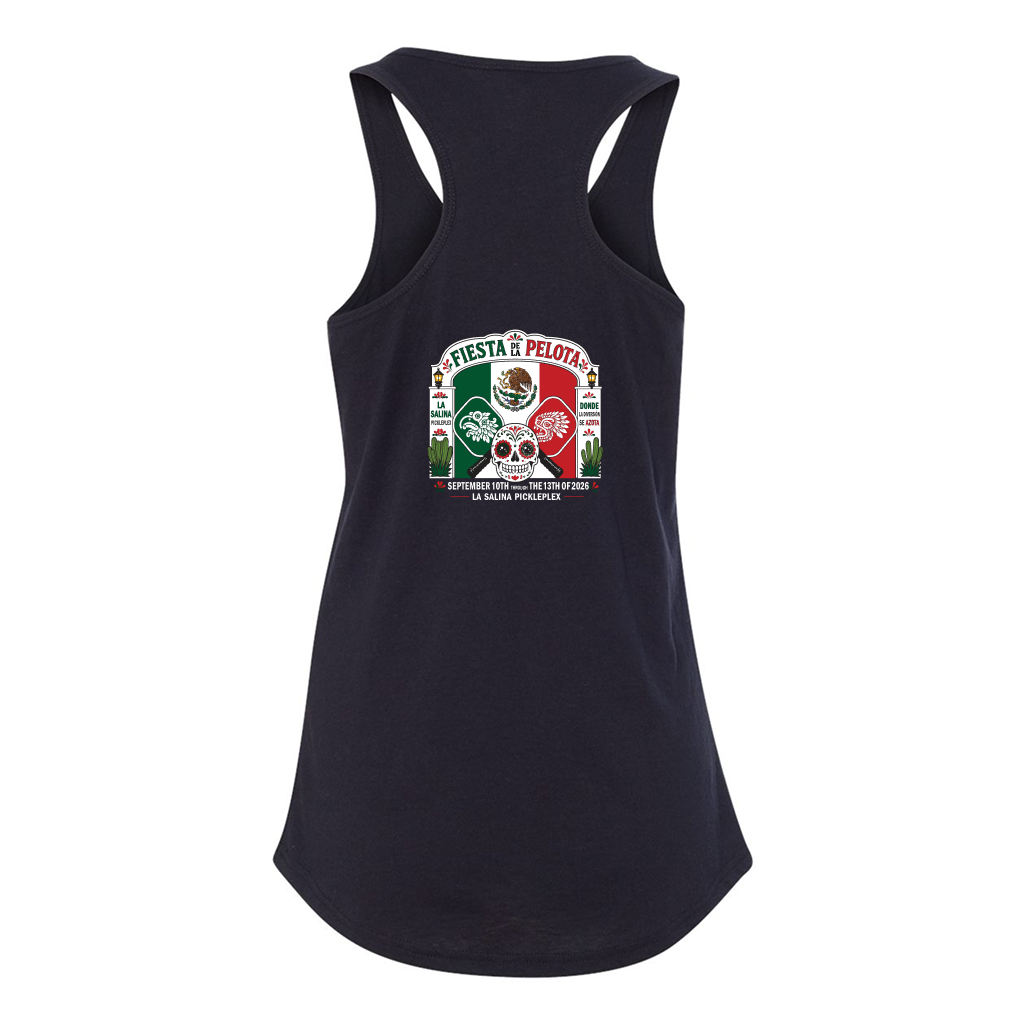 La Salina Baja California Racerback Tank Top Design 17