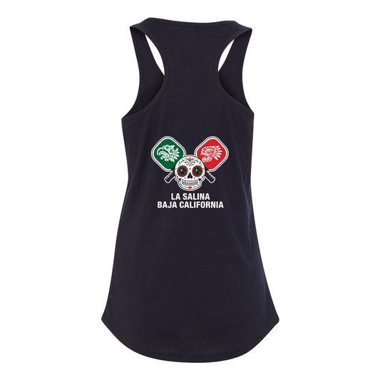 La Salina Baja California Racerback Tank Top Design 17