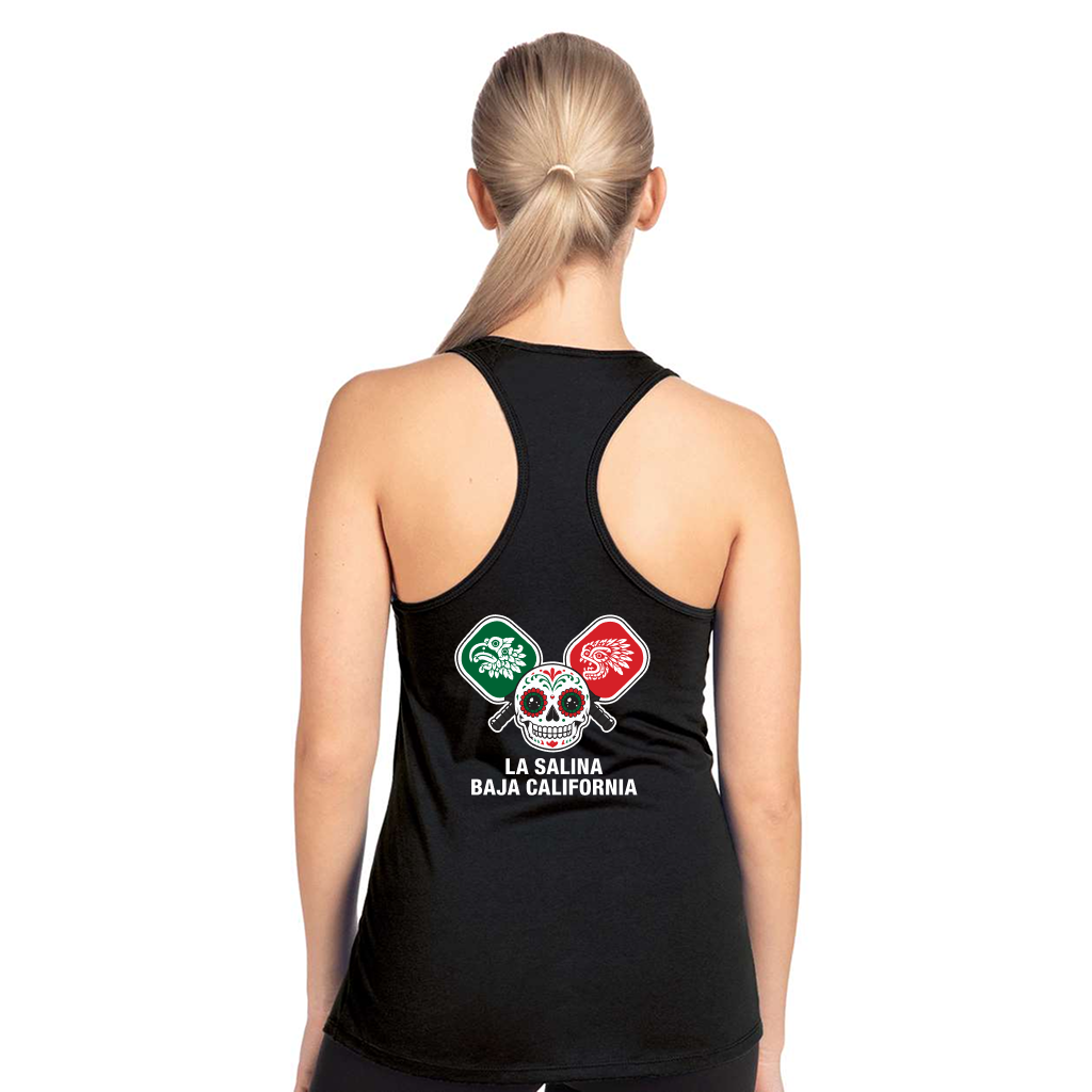 La Salina Baja California Racerback Tank Top Design 111