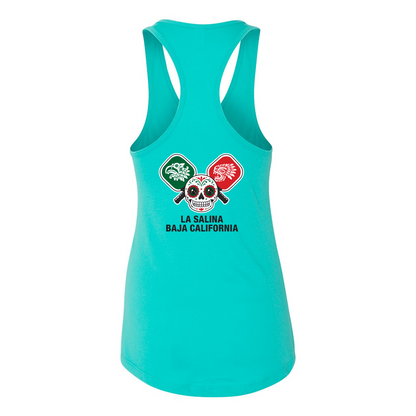 La Salina Baja California Racerback Tank Top Design 19