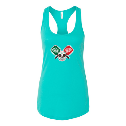 La Salina Baja California Racerback Tank Top Design 19