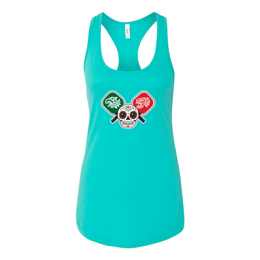 La Salina Baja California Racerback Tank Top Design 19