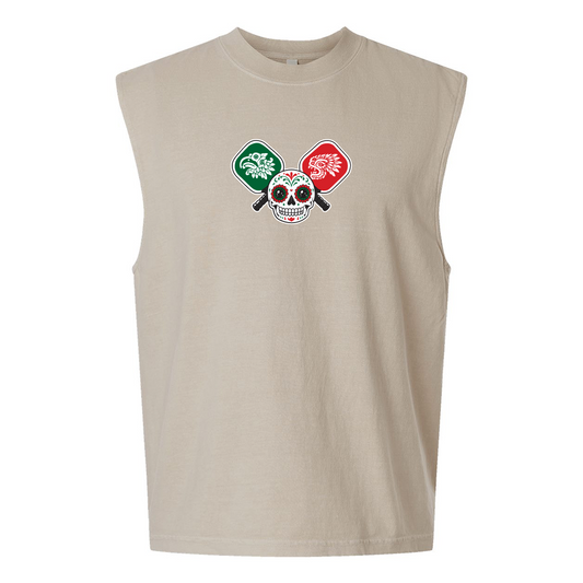 La Salina Baja California Men Tshirt Sleeveless Design 04