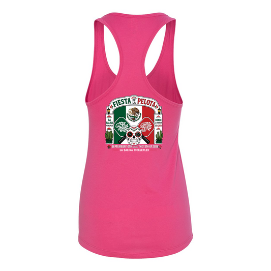 La Salina Baja California Racerback Tank Top Design 104