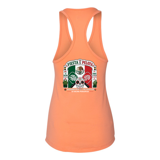 La Salina Baja California Racerback Tank Top Design 110