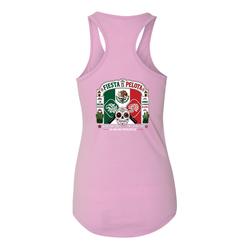 La Salina Baja California Racerback Tank Top Design 111