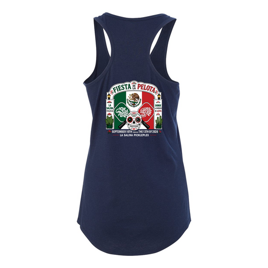 La Salina Baja California Racerback Tank Top Design 112