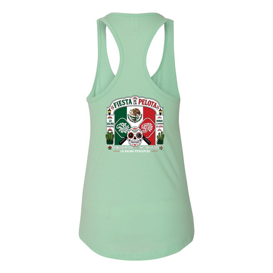La Salina Baja California Racerback Tank Top Design 102