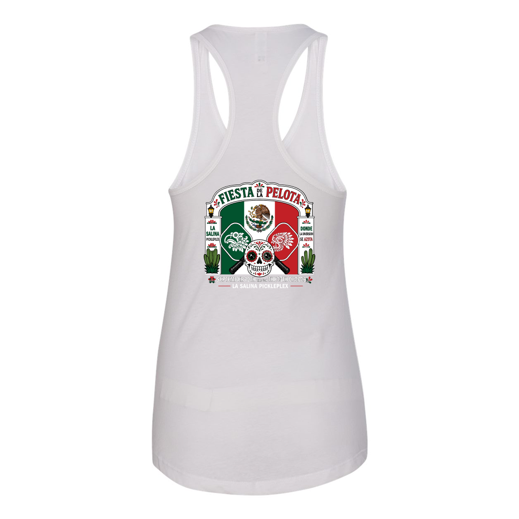 La Salina Baja California Racerback Tank Top Design 115