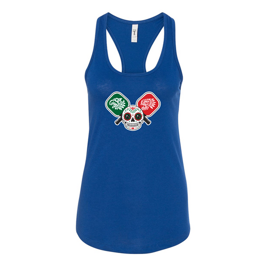 La Salina Baja California Racerback Tank Top Design 106