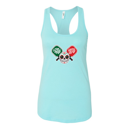 La Salina Baja California Racerback Tank Top Design 107