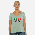 La Salina Baja California Women Tshirt  Design 502