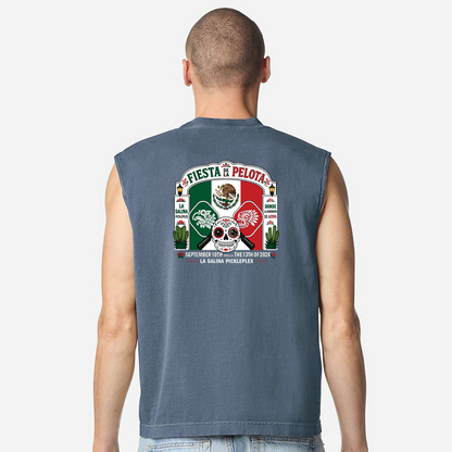 La Salina Baja California MEN  Tshirt Sleeveless Design 501 GRY