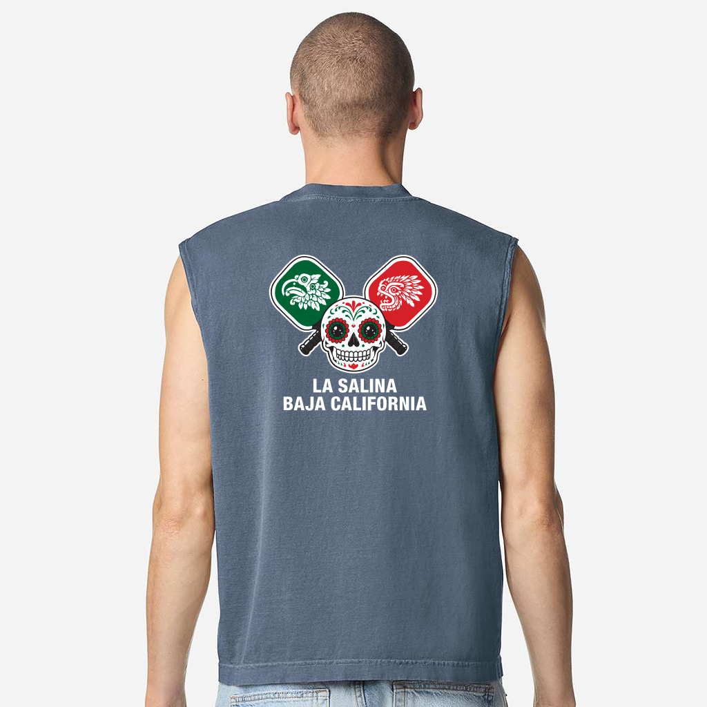 La Salina Baja California Men Tshirt Sleeveless Design 01
