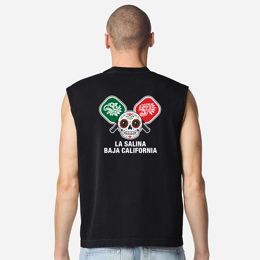 La Salina Baja California Men Tshirt Sleeveless Design 02