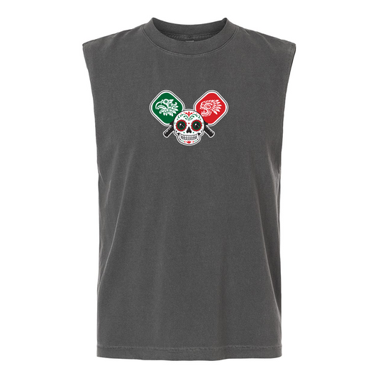 La Salina Baja California Men Tshirt Sleeveless Design 03